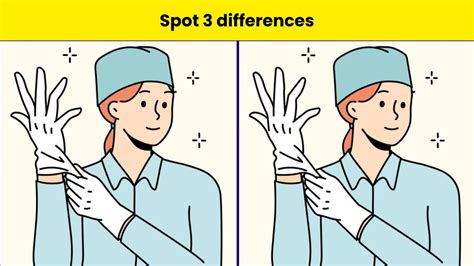 Use Your Sharp Eyes To Spot 3 Differences Between The Two Surgeon