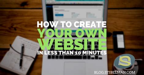 create   website     minutes shay stibelman