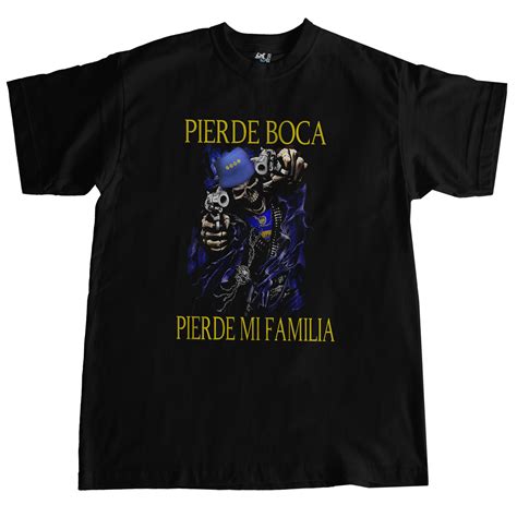 Pierde Boca Pierde Mi Familia Remeras Basadas