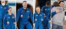 Four Astronauts Return To Earth After Six Months In Orbit Yellowdanfo