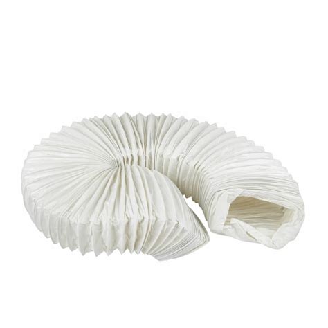 Manrose 110 X 54mm Rectangular PVC Flexible Ducting 3000mm White