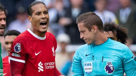 Liverpool S Van Dijk Charged By FA Over Red Card Reaction Vanguard News