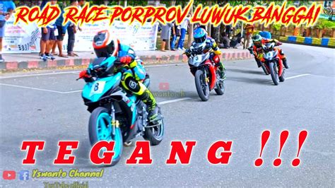 Road Race Free Practice Starting Grid Porprov Luwuk Banggai Sulawesi