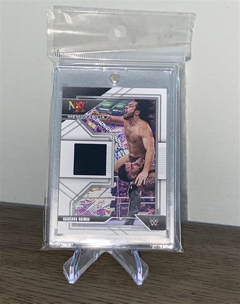 2022 Panini NXT WWE Cameron Grimes Relic Patch NXM CCR EBay