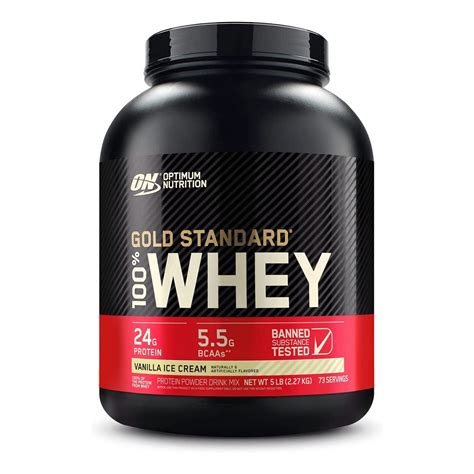 100 Whey Gold Standard 5 Lbs Vainilla Right Nutrition