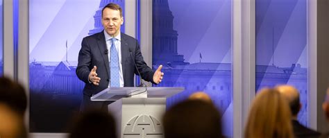 Speech by Foreign Minister Radosław Sikorski at the Atlantic Council