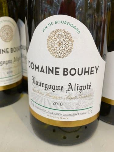 2015 Domaine Bouhey Fils Bourgogne Aligoté Vivino US