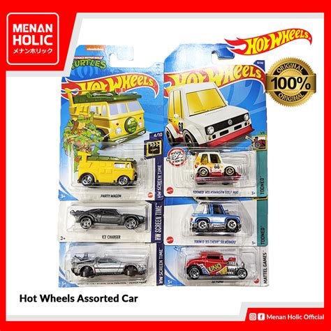 HOT WHEELS Party Wagon Tooned VW Golf MK1 Ice Charger Toon D 83 Chevy Silverado UNO 32 Ford