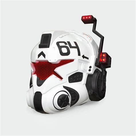 Titanfall Battle Rifle Pilot White Helmet – Cyber Craft