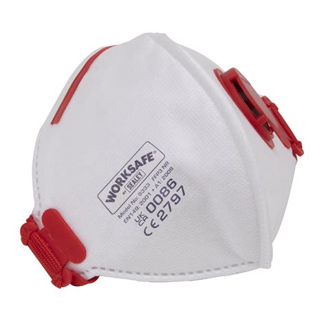 Valved Fold Flat Mask Ffp Pack Of Huttie