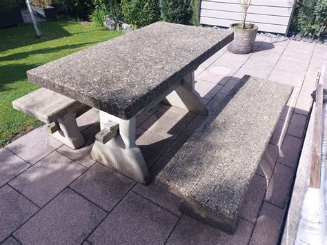 Garten Beton Tische und Bänke Kaufen auf Ricardo