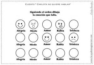 Dibujos De Caras De Emociones Para Colorear Con Los Ninos Caras Emocio Nbkomputer