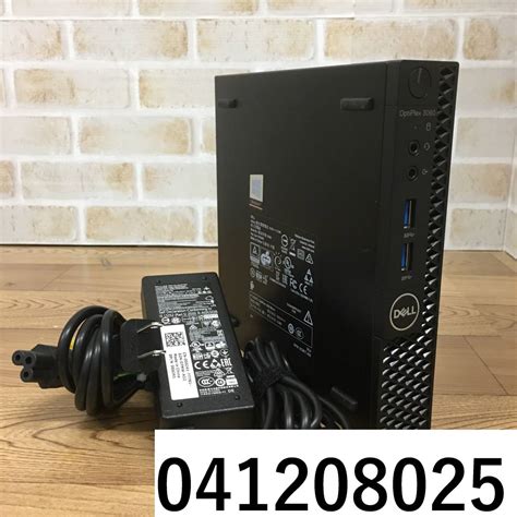 【やや傷や汚れあり】【041208025】デスクトップpc／dell／optiplex 3060 Micro／i5 8500t搭載／高速起動