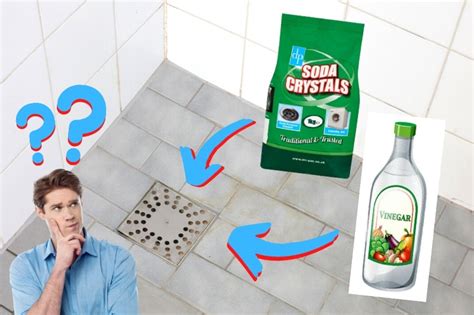 How to Unblock a Drain with Soda Crystals and Vinegar