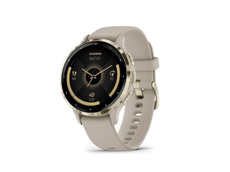 Garmin Venu S Mm Gps French Gray Soft Gold Smartwatches