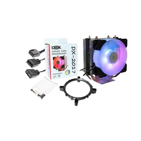 Cooler Dex Universal Para Intel E Amd Led Rgb Dx