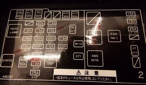 Lexus RX 300 1997 2003 Fuse Box Diagram And Relays With Assignments