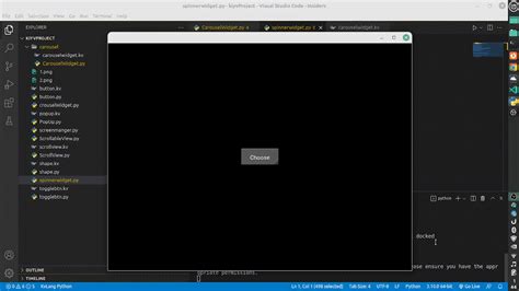 Spinner Widget In Kivy Using Kv File Coding Ninjas