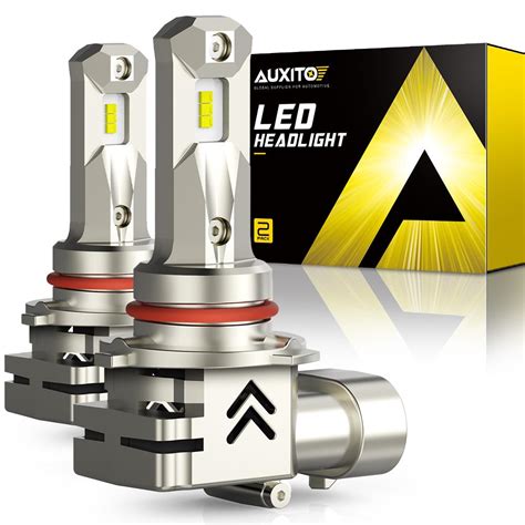 9005 LED Bulb Forward High Beam Bulb 12000LM CANBUS Equipped with advanced ZES LED chips — AUXITO