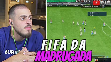 JON VLOGS JOGANDO FIFA RESENHA DA MADRUGADA Ft MEIKOD RACHA CABRITO