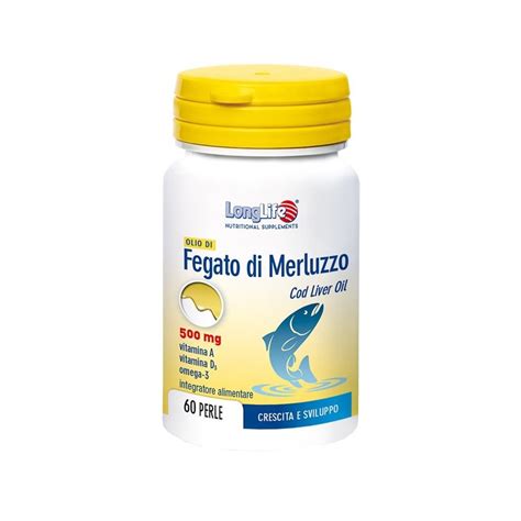 Longlife Olio Fegato Merluzzo Mg Perle