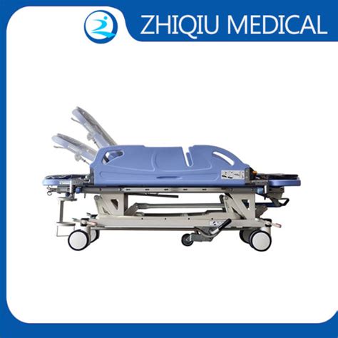 Hospital Trolley Emergency Manual Patient Transfer Stretcher China