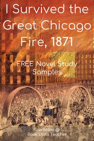 I Survived The Great Chicago Fire Book Units Teacher