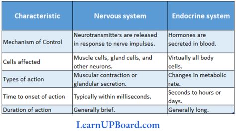 Neet Biology Notes Chemical Coordination And Integration Learn Up Board