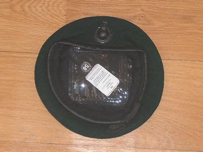 BRITISH ROYAL MARINES COMMANDO BERET AND BADGE SIZE 58 | #422800636