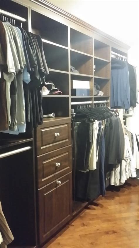 Floor Mounted Walk In Closet Classique Armoire Et Dressing