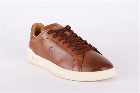 Polo Ralph Lauren Sneaker Cognac Heren Hrt Ct Ii High Top Hrt Ct Ii