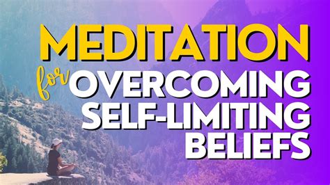 Overcoming Limiting Beliefs 5 Minute Meditation For Career Success Youtube