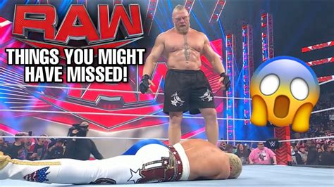 Brock Lesnar Turns On Cody Rhodes Riddle Returns Wwe Raw Things You