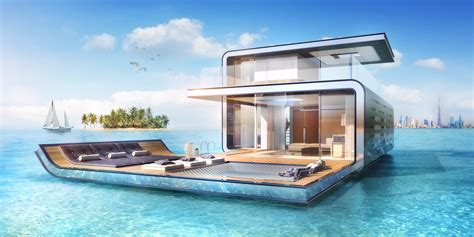 Inside Dubais 12 Million Floating Seahorse Homes Business Insider