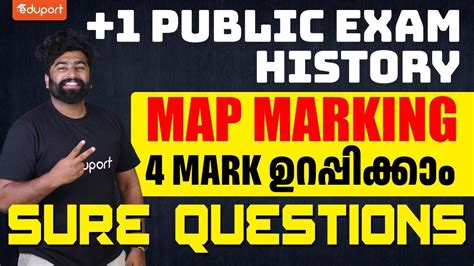 Plus One History Map Marking Sure Questions Public Exam Eduport