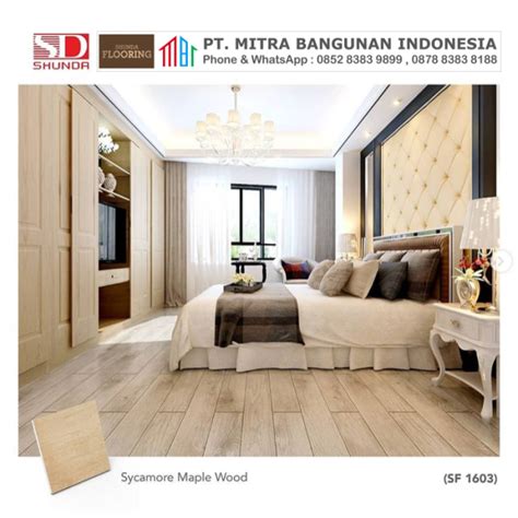 Distributor Lantai Kayu PVC Shunda Flooring Harga Grosir PT Mitra