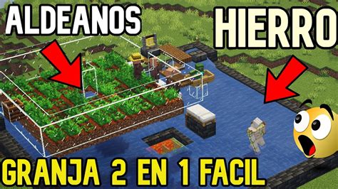 GRANJA DE HIERO Y ALDEANOS 2 EN 1 FACIL SENCILLA Y EFICIENTE PARA