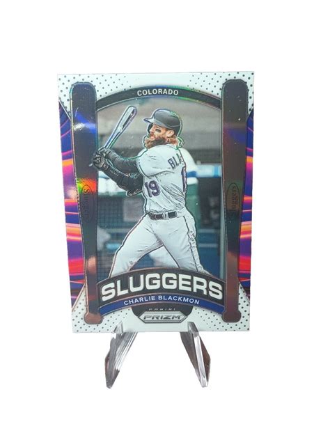 Charlie Blackmon 2021 Panini Prizm Sluggers SL1 Colorado Rockies EBay