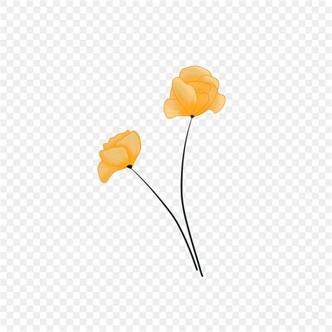 Flowers Blooming Clipart Hd PNG Beautiful Blooming Orange Flowers