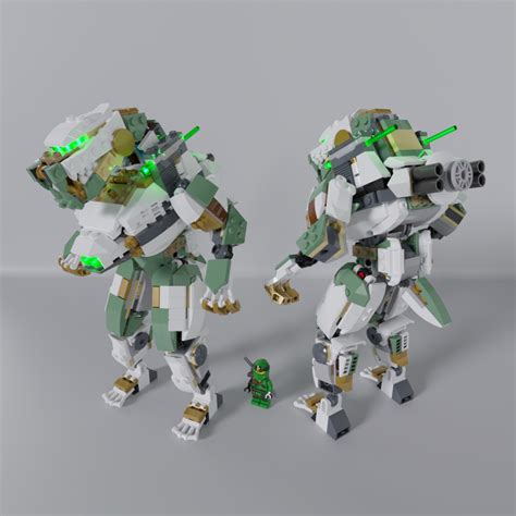 LEGO MOC Ninjago Lloyd's Mech by Alex_Qwerty | Rebrickable - Build with ...