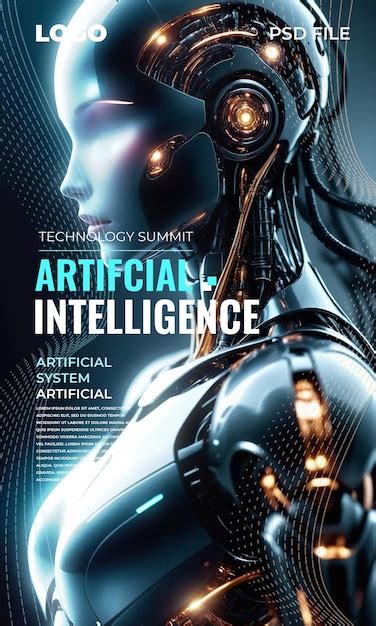 Artificial Intelligence Poster PSD, High Quality Free PSD Templates for ...