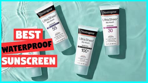 Best Waterproof Sunscreen Buying Guide Top 7 Review [2023] Youtube