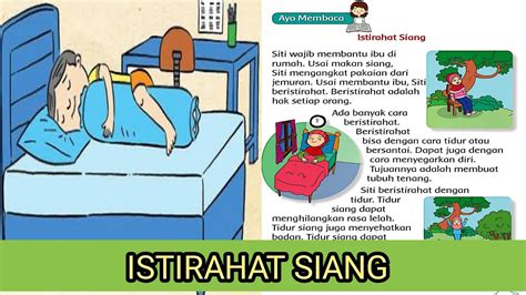 Istirahat Siang Kelas 3 Tema 4 Youtube