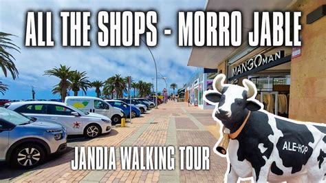 Morro Jable Shops Commercial Centre Walking Tour Youtube