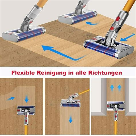 Tradeshop Elektro Wischaufsatz Bodenb Rste Reinigungsb Rste