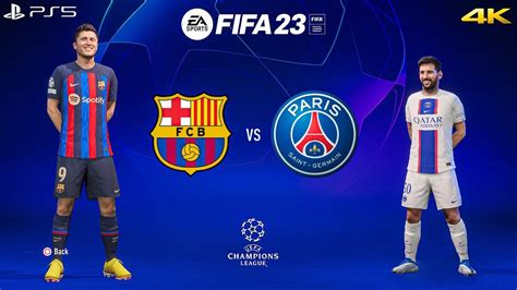 Fifa 23 Barcelona Vs Psg Uefa Champions League Final Full Match In