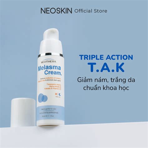 Kem Giảm Nám Da Chuẩn Khoa Học Triple Action Tak Hiệu Quả Chỉ Sau 7