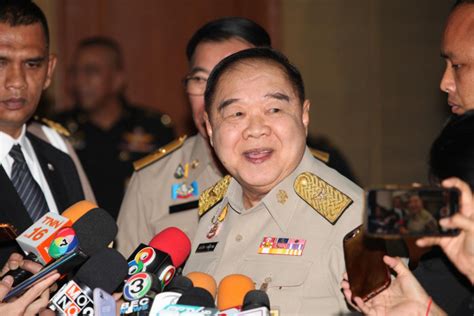 Bangkok Post Prawit Says No Role In PPRP Poll