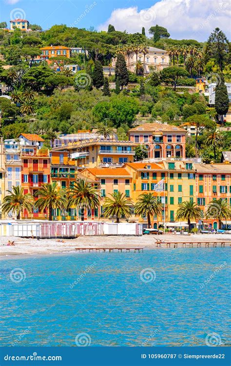 Architecture Of Santa Margherita Ligure Italy Editorial Photography