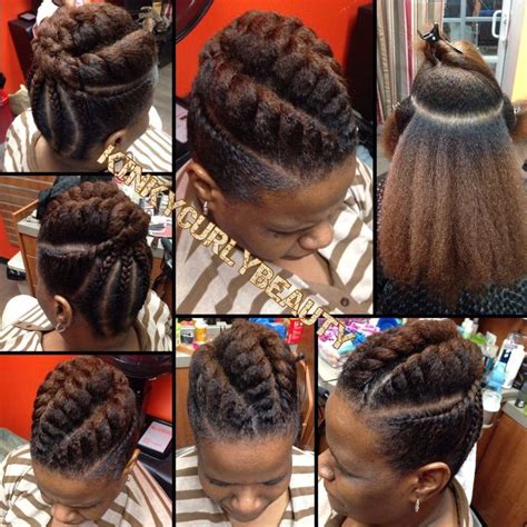 Pretty Flat Twist Updo Community Blackhairinformation